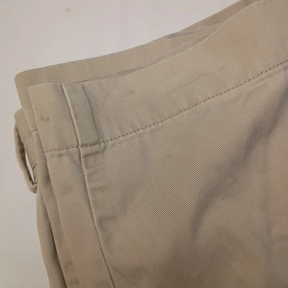 Polo Ralph Lauren Classic Chino Pants 36/32 (31) Khaki Cotton‎ Casual Trousers